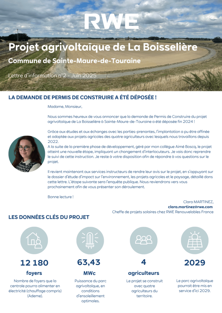 Lettre d'information n°2